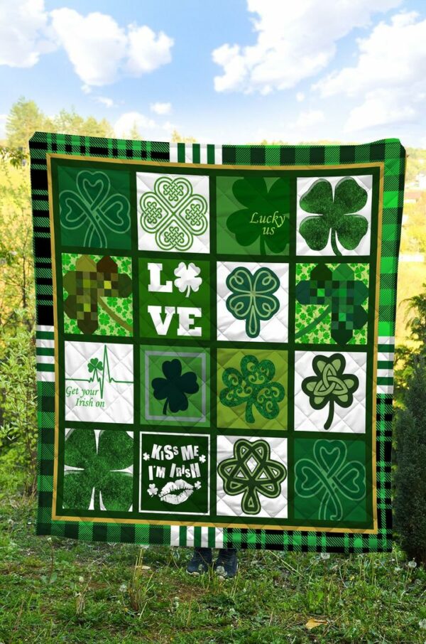 Happy St. Patrick's Day Quilt BS1200
