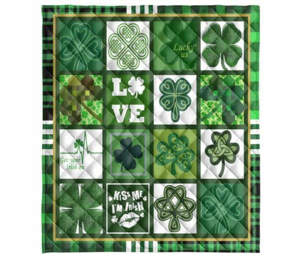 Happy St. Patrick's Day Quilt BS1200 - Image 2
