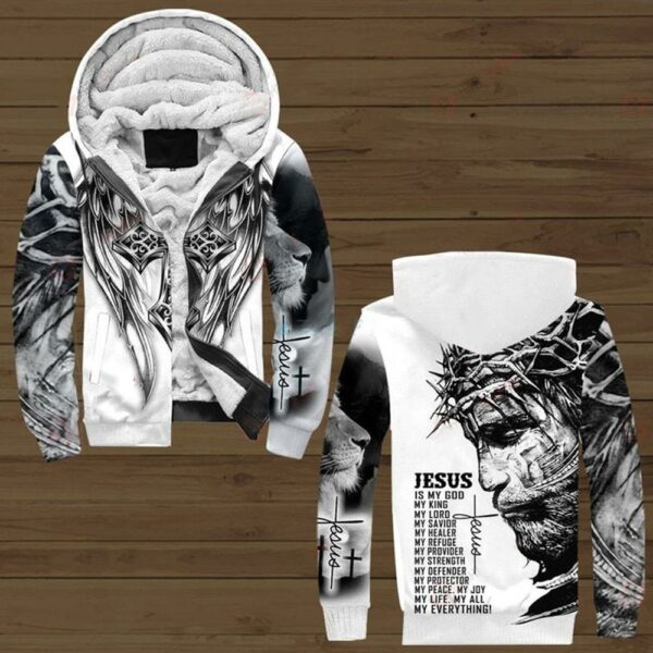 Jesus Is My God All Over Printed Shirts 221220 - Image 4