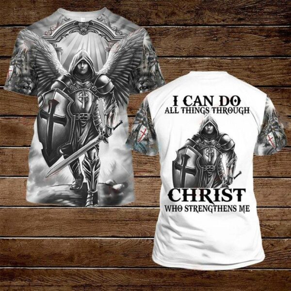 I Can Do All Things Through Christ All Over Printed Shirts 221220 - Image 4