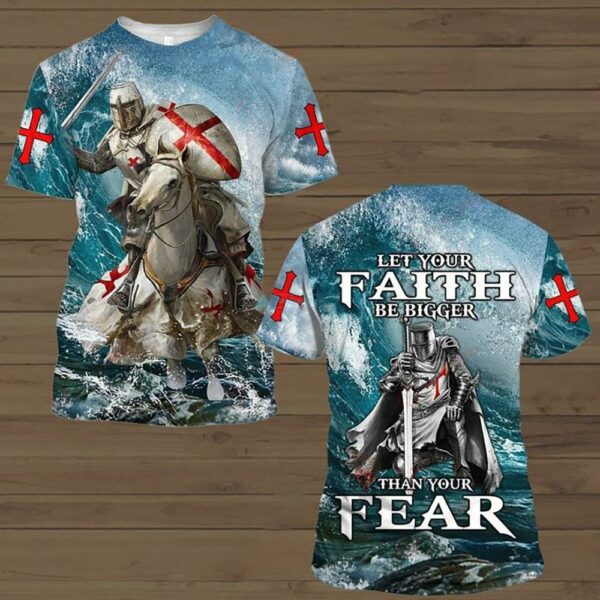 Let Your Faith Be Bigger Than Your Fear All Over Printed Shirts - Image 6