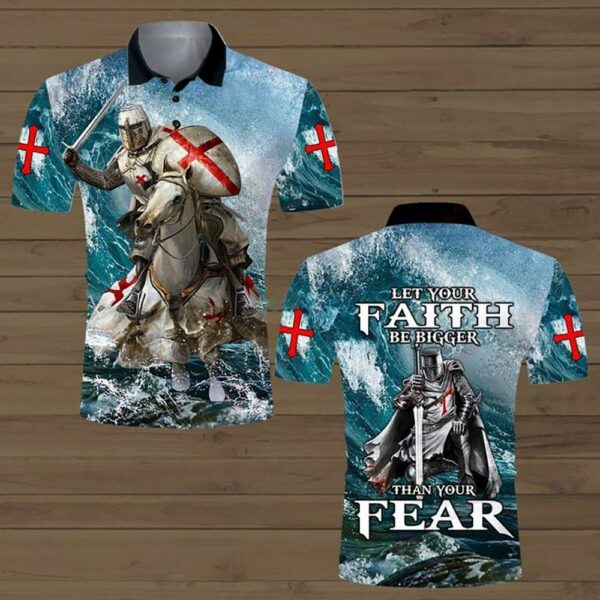Let Your Faith Be Bigger Than Your Fear All Over Printed Shirts - Image 4