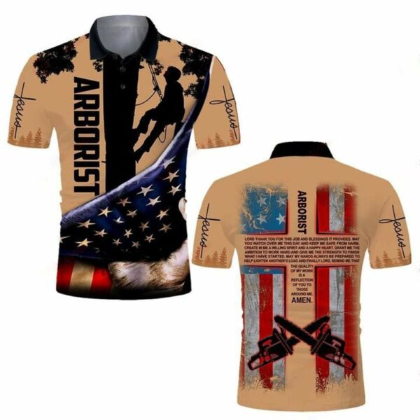Arborist Lord Thank All Over Printed Shirts - Image 7