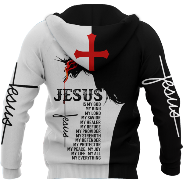 Jesus God Jesus Is My Everything All Over Printed Shirts 021701 31081998 - Image 5