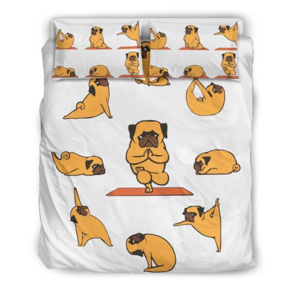 Cute Pug Dog Bedding Set BS403