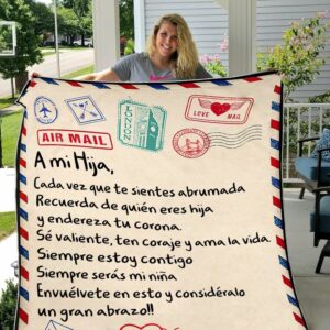 A Letter To My Daughter Blanket BS237