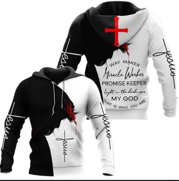 My God-Jesus 3D All Over Printed Shirts For Men and Women TA040208 - Image 2