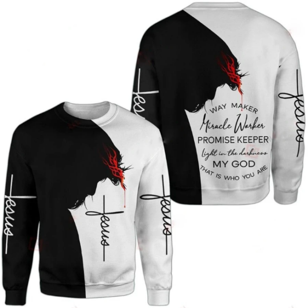 My God-Jesus 3D All Over Printed Shirts For Men and Women TA040208 - Image 3
