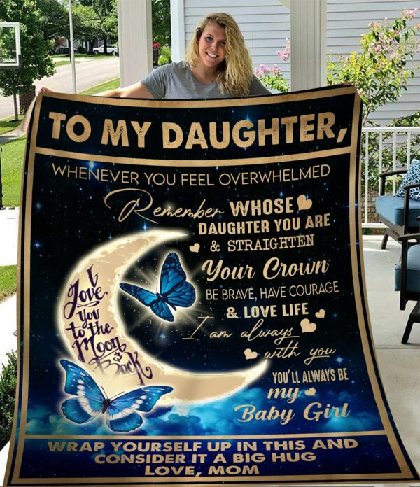 A Letter To My Daughter Blanket BS277