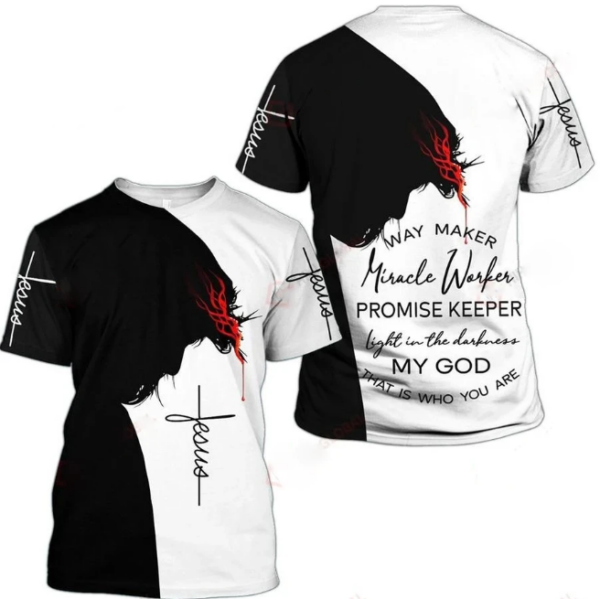 My God-Jesus 3D All Over Printed Shirts For Men and Women TA040208 - Image 5