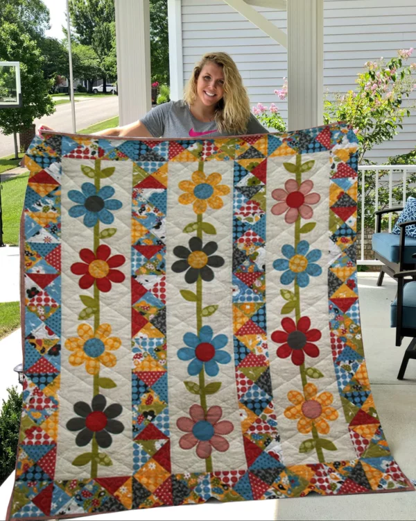 Daisy Flower Quilt BS2021