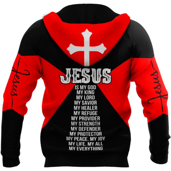 Christian Clothes : "Premium Christian Jesus Catholic 3d Printed Unisex Shirts Ntn12102005" - Image 3