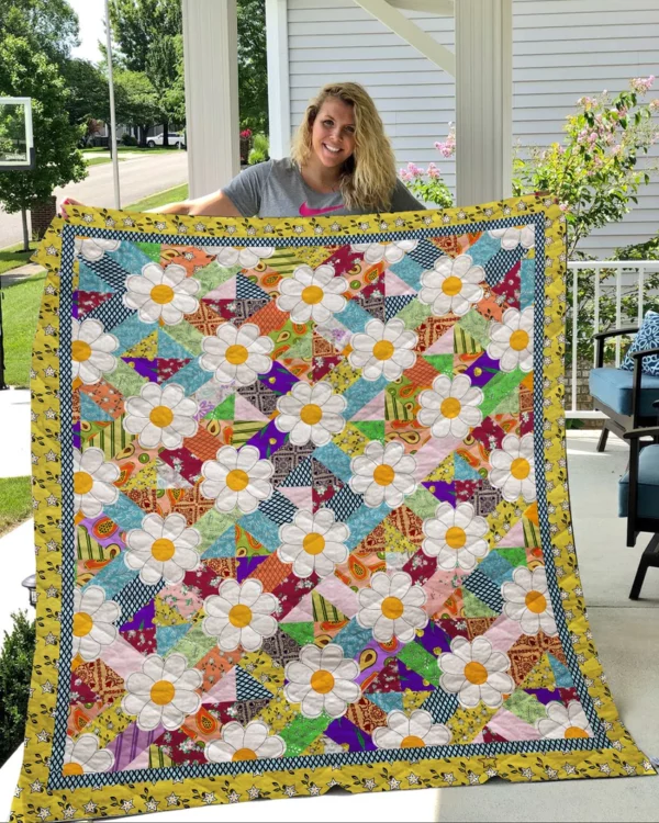 Daisy Flower Quilt BS2001