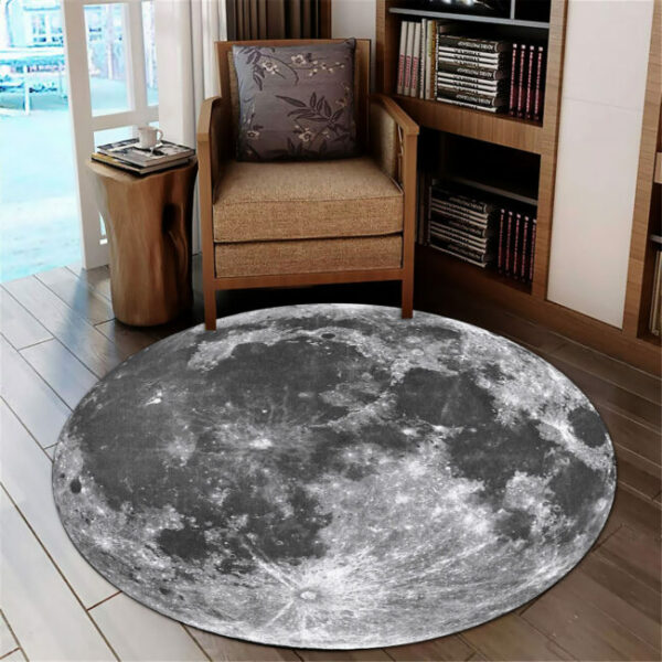 The Moon Round Carpet Rug - Round Rugs RG709 - Image 4