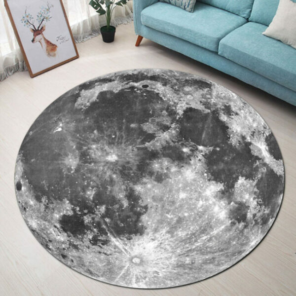 The Moon Round Carpet Rug - Round Rugs RG709 - Image 3