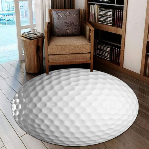 Golf Ball Round Carpet Rug - Round Rugs RG711 - Image 4