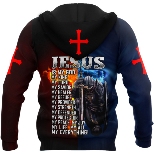 Christian Clothing: "Premium Jesus 3d All Over Printed Unisex Shirts" - Image 2