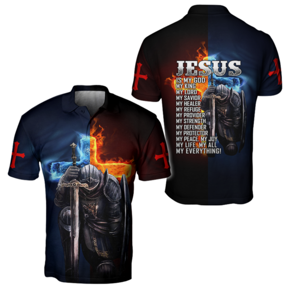 Christian Clothing: "Premium Jesus 3d All Over Printed Unisex Shirts" - Image 6