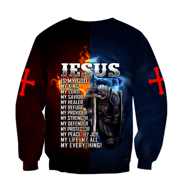 Christian Clothing: "Premium Jesus 3d All Over Printed Unisex Shirts" - Image 5