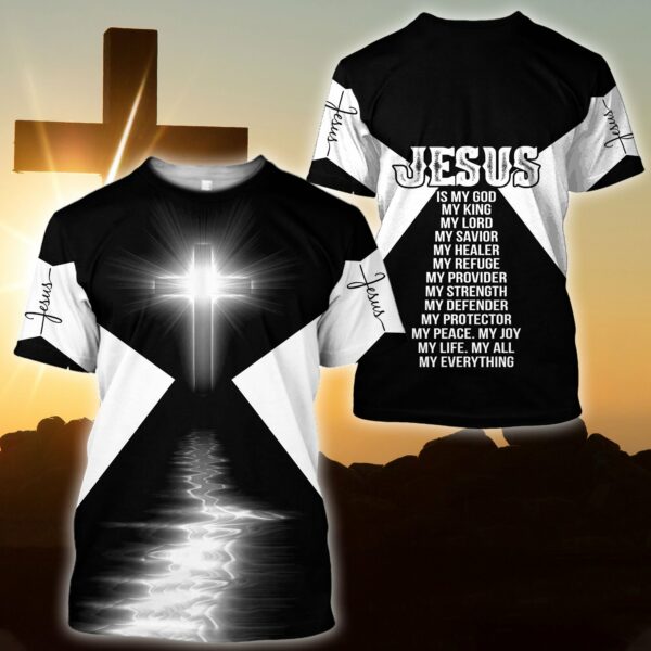 Christian Clothes : "Premium Christian Jesus Catholic 3d Printed Unisex Shirts Ntn12102007" - Image 6