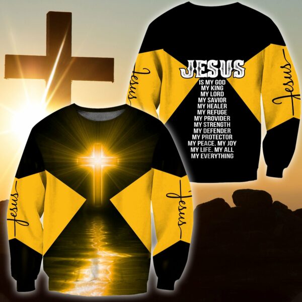 Christian Clothes : "Premium Christian Jesus Catholic 3d Printed Unisex Shirts Ntn12102006" - Image 6