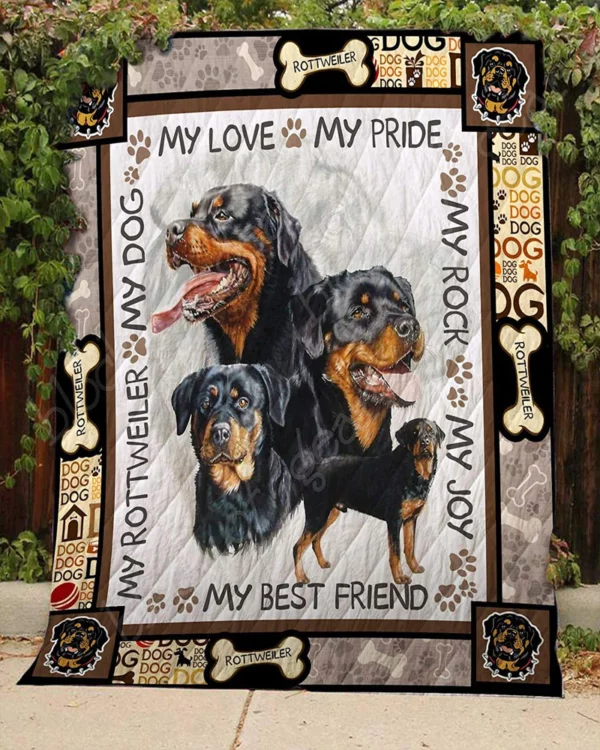 My Dog My Best Friend Quilt BS2005