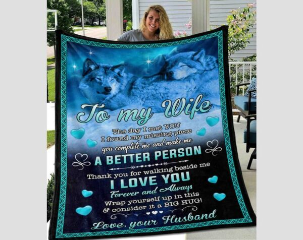 A Letter To My Wife Blanket BS1168