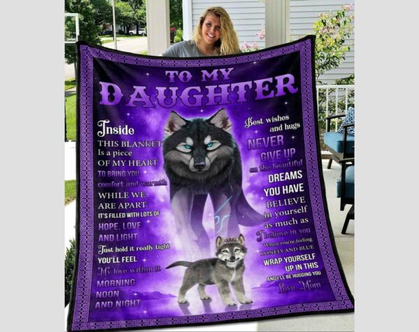 A Letter To My Daughter Blanket BS1172