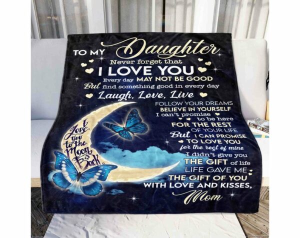 A Letter To My Daughter Blanket BS1163