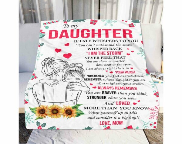 A Letter To My Daughter Blanket BS1174