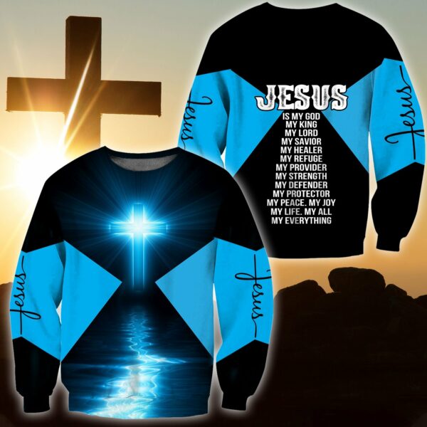 Christian Clothes : "Premium Christian Jesus Catholic 3d Printed Unisex Shirts Ntn12102001." - Image 5