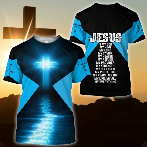 Christian Clothes : "Premium Christian Jesus Catholic 3d Printed Unisex Shirts Ntn12102001." - Image 6