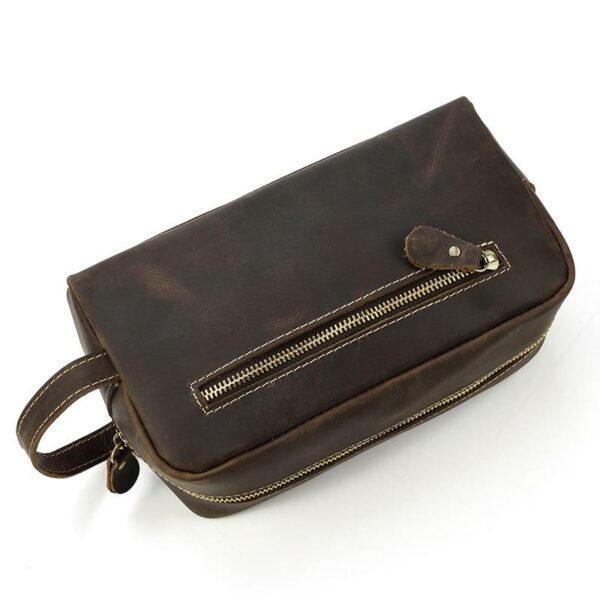 The Calista | Small Leather Camera Bag - Leather Camera Lens Case - Image 6