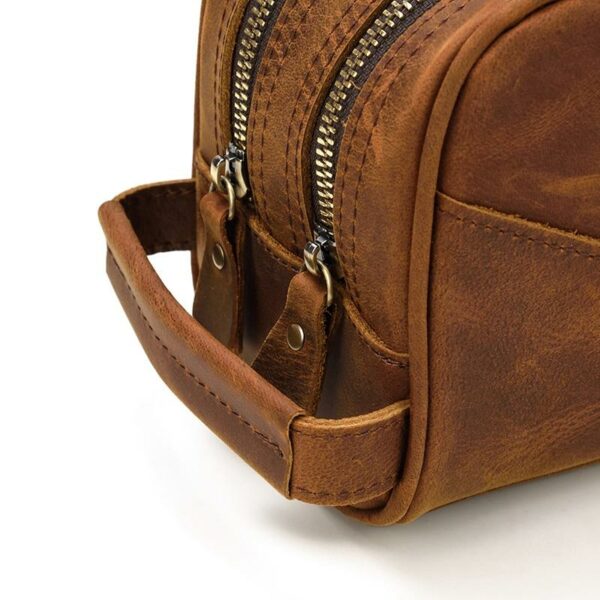 The Colden Duffle Bag | Large Capacity Leather Weekender - Image 4