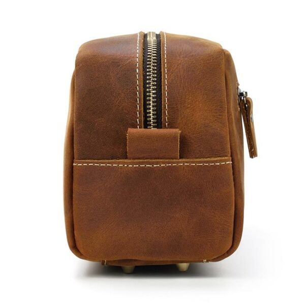 The Calista | Small Leather Camera Bag - Leather Camera Lens Case - Image 7