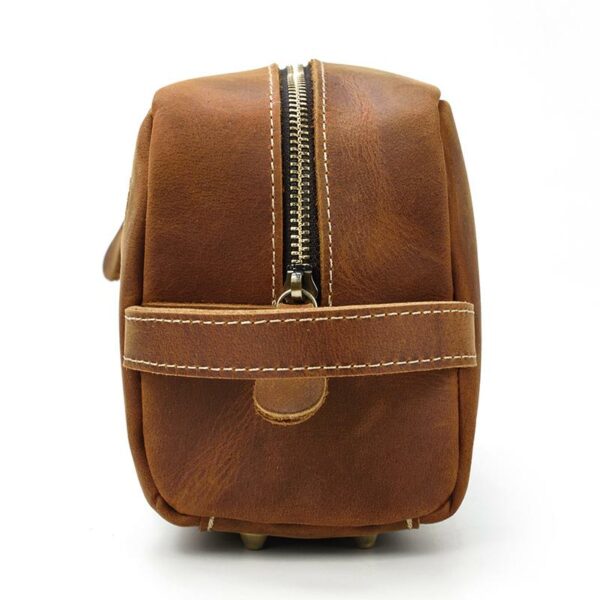 The Calista | Small Leather Camera Bag - Leather Camera Lens Case - Image 5