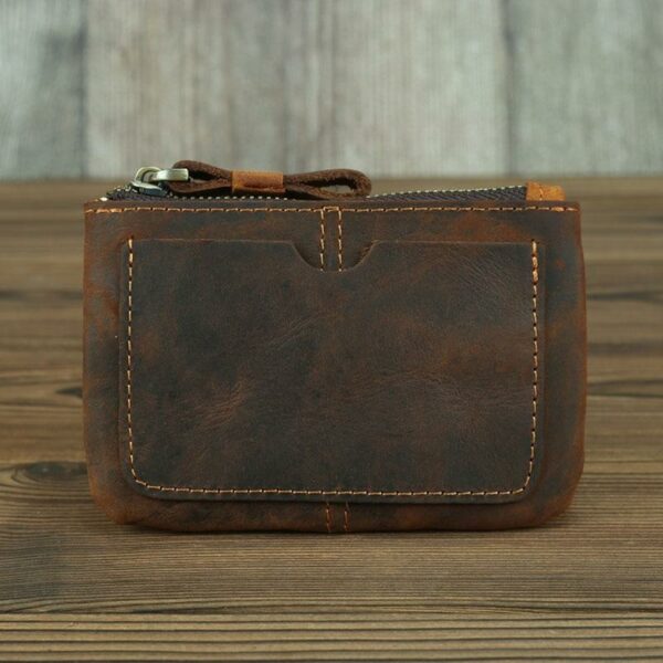The Garth Backpack | Vintage Leather Backpack - Image 4