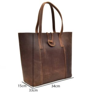 The Bard Weekender | Handmade Leather Duffle Bag