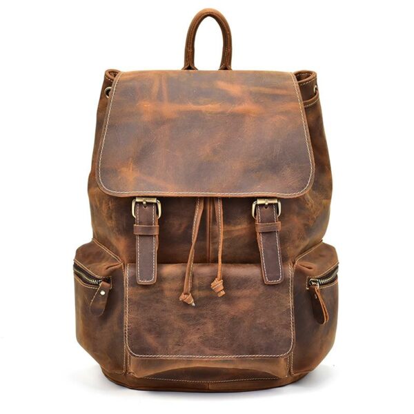 The Brandt Weekender | Small Leather Duffle Bag