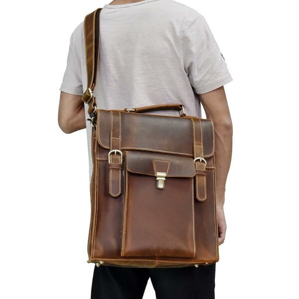 The Freja Backpack | Handcrafted Leather Backpack - Image 5