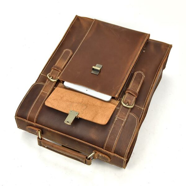 The Freja Backpack | Handcrafted Leather Backpack - Image 6