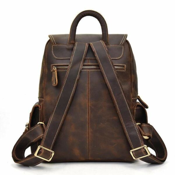 The Erlend Duffle Bag | Vintage Leather Weekender - Image 2