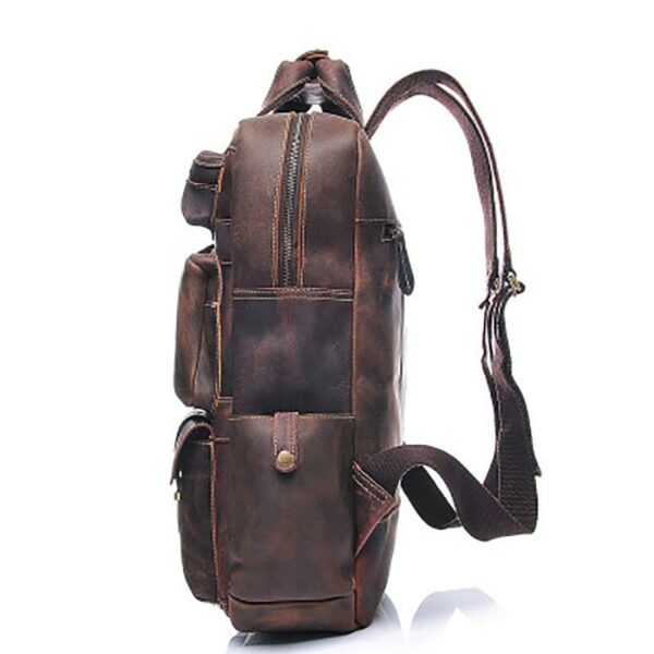 The Gosta Backpack | Handmade Vintage Leather - Image 6