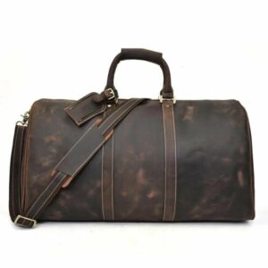 The Endre Weekender | Vintage Leather Duffle Bag
