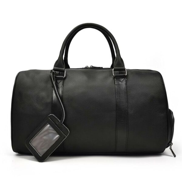 The Asta Weekender | Handcrafted Leather Duffle Bag - Image 5