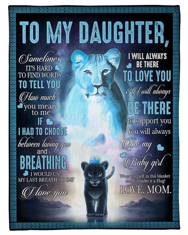 A Letter To My Daughter Blanket BS282