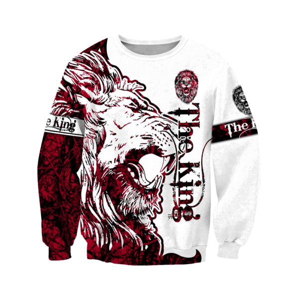 King Tattoo Lion 3D Over Printed Shirt for Men and Women - Image 5