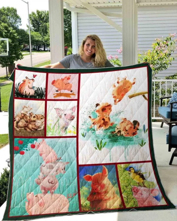 Cute Pig Quilt BS2050