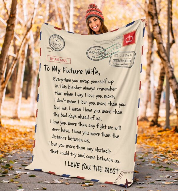 A Letter To My Future Wife Blanket BS271 - Image 3