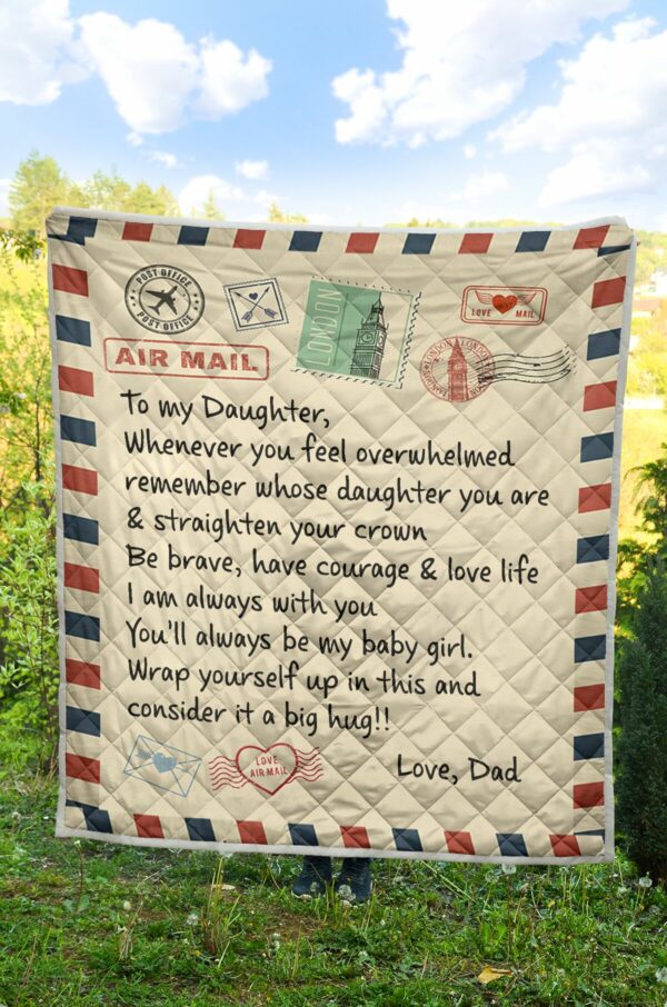 A Letter To My Daughter Quilt BS299